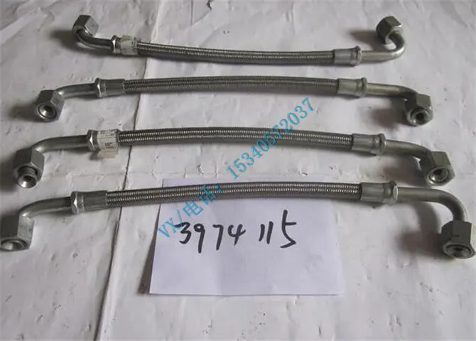 适用于康明斯发电机C3415345增压补偿器连接管总成价格划算