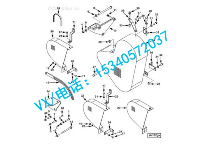 安装垫块63385符合三明康明斯工程建设设备配件专卖店