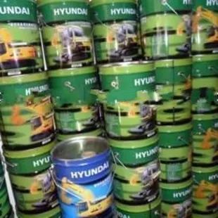 现代挖掘机配件批发现代纯正品机油专用油