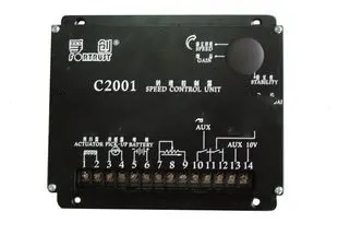 金宇波HATZ发电机电调孚创电调转速控制器C2001调速板控制器