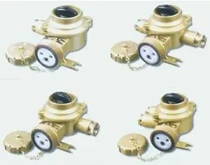 1144、1144/R、1144/D、1144/2、1144/2/R船用铜质带开关插座