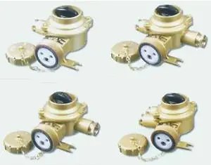1144、1144/R、1144/D、1144/2、1144/2/R船用铜质带开关插座