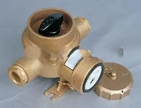CZKH201-4,CZKH211-4 船用铜质带开关插座