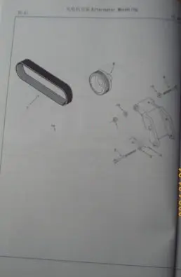康明斯KTA38-G2用发电机皮带3039376