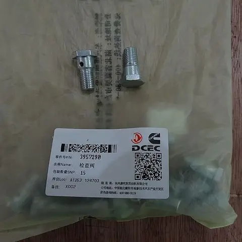 福田康明斯检查阀3957290//汽车配件3957290