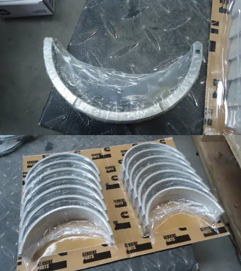 东风康明斯发动机6BT连杆瓦+050、康明斯发动机零部件4892796