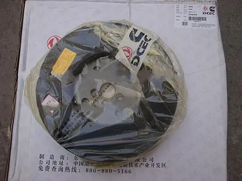 东风天龙6L8.9发动机扭振减振器、天龙配件C4947618