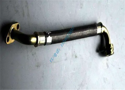  LTA10康明斯发动机3928383喷油器回油管