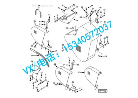 安装垫块63385符合三明康明斯工程建设设备配件专卖店