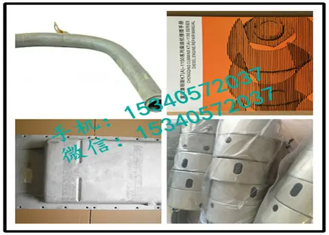 适用于康明斯油田设备用柴油机空压机进气管3819470-20